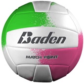 Match Point Official Size Synthetic Leather Volleyballs BVSL14