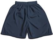 Mesh Shorts , Adult 7" Inseam  (AM - Navy)