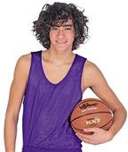 Reversible Oversized Basketball Jerseys, Adult/ Youth (BK,Forest,Kelly.Maroon,Navy.Purple,Royal,Red)