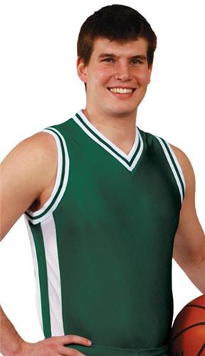 Adult/ Youth Sleeveless Basketball Game Jersey (Forest