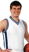 Adult/ Youth Sleeveless Basketball Game Jersey (Forest,Maroon,Navy,Orange,Red,White)