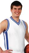 Adult/ Youth Sleeveless Basketball Game Jersey (Sky,Forest,Maroon,Navy,Orange,Royal,Red,White)