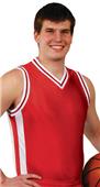 Adult/ Youth Sleeveless Basketball Game Jersey (Forest,Maroon,Navy,Orange,Red,White)