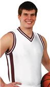 Adult/ Youth Sleeveless Basketball Game Jersey (Sky,Forest,Maroon,Navy,Orange,Royal,Red,White)