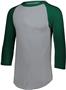 ATHLETIC HEATHER/DARK GREEN