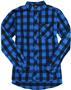 Ladies Essential Flannel Button-down Shirt