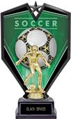 9.25" Spectra Male Soccer Trophy Marble Base 9.25" Spectra Male Soccer Trophy Marble Base