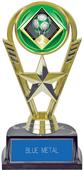 7" Gold Star Soccer Trophy w/Insert Marble Base 7" Gold Star Soccer Trophy w/Insert Marble Base