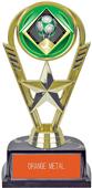 7" Gold Star Soccer Trophy w/Insert Marble Base 7" Gold Star Soccer Trophy w/Insert Marble Base