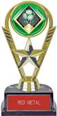 7" Gold Star Soccer Trophy w/Insert Marble Base 7" Gold Star Soccer Trophy w/Insert Marble Base