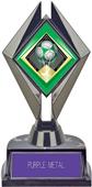 7" Black Diamond Soccer Trophy Marble Base 7" Black Diamond Soccer Trophy Marble Base