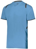 High 5 Adult Youth Millennium Soccer Jersey COLUMBIA BLUE/BLACK Primary