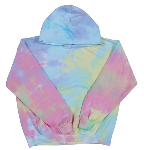 E134045 Dyenomite Blend Tie Dye Hoodies