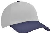 Sized Baseball Cap, Pacific Headwear (AL, AM - Navy) SILVER/NAVY Primary