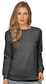 Royal Apparel Womens Fleece Raglan Sweatshirt