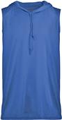 Badger Adult Youth Bcore Sleeveless Hood Tee ROYAL Primary