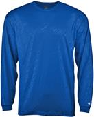 Badger Adult/Youth Line Embossed Long Sleeve Tee