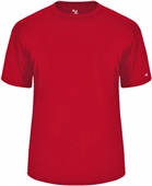 Adult "Sublimated Back" T Shirt (Navy or Red)