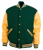 Game Sportswear Varsity Wool Leather Jacket 5000