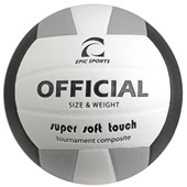Epic Official Pro Indoor Super Soft Volleyballs (4-Colors Available)