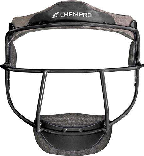 Masque D'arbitre De Baseball/softball Champro CM63 – Noir – Taille Unique – NEUF