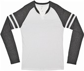 LAT Sportswear Ladies Game Day Mash-Up Vintage Tee