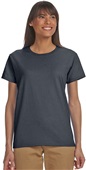 Gildan Ladies' Ultra Cotton 6 oz. T-Shirt BLACK Primary