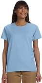 Gildan Ladies' Ultra Cotton 6 oz. T-Shirt LIGHT BLUE Primary