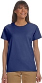 Gildan Ladies' Ultra Cotton 6 oz. T-Shirt NAVY Primary