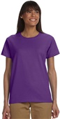 Gildan Ladies' Ultra Cotton 6 oz. T-Shirt PURPLE Primary