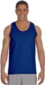 Gildan Adult Ultra Cotton 6 oz. Tank NAVY Primary