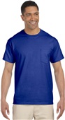 Gildan Adult Ultra Cotton Short Sleeve Pocket Tee ROYAL Primary