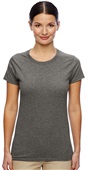 Gildan Ladies' Heavy Cotton 5.3 oz. T-Shirt GRAPHITE HEATHER Primary