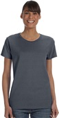 Gildan Ladies' Heavy Cotton 5.3 oz. T-Shirt DARK HEATHER Primary