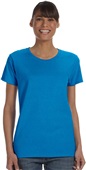 Gildan Ladies' Heavy Cotton 5.3 oz. T-Shirt SAPPHIRE Primary