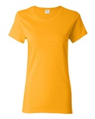 Gildan Ladies' Heavy Cotton 5.3 oz. T-Shirt GOLD Primary