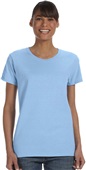 Gildan Ladies' Heavy Cotton 5.3 oz. T-Shirt LIGHT BLUE Primary