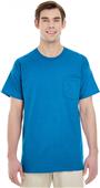 Gildan Adult Heavy Cotton 5.3 oz. Pocket T-Shirt SAPPHIRE Primary