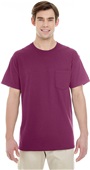 Gildan Adult Heavy Cotton 5.3 oz. Pocket T-Shirt MAROON Primary