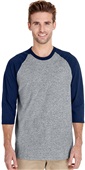 Gildan Adult Youth Heavy Cotton Raglan Sleeve Tee