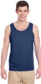 Gildan Adult Heavy Cotton 5.3 oz. Tank NAVY Primary