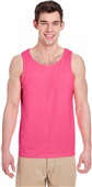 Gildan Adult Heavy Cotton 5.3 oz. Tank SAFETY PINK Primary