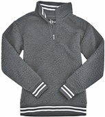 Boxercraft Unisex 1/4 Zip Varsity Sherpa Pullover