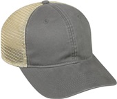 OC Sports Soft Tea-stained Mesh Back Cap PWT-200M