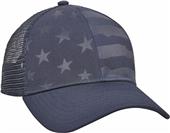 OC Sports Debossed American Flag Mesh Back Cap USA-750M