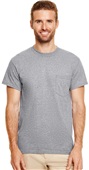 Gildan DryBlend Adult 5.5 oz. 50/50 Pocket T-Shirt GRAPHITE HEATHER Primary