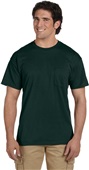 Gildan DryBlend Adult 5.5 oz. 50/50 Pocket T-Shirt Forest Green Primary