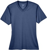 Team 365 Ladies Sonic Heather Performance Tee SPORT DARK NAVY HEATHER Primary