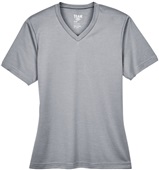 Team 365 Ladies Sonic Heather Performance Tee ATHLETIC HEATHER Primary