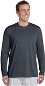 Gildan Men Youth 5 oz. Long-Sleeve T-Shirt CHARCOAL Primary